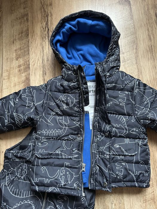 Бебешки зимен комплект(гащеризон и яке) Carter‘s 18м.