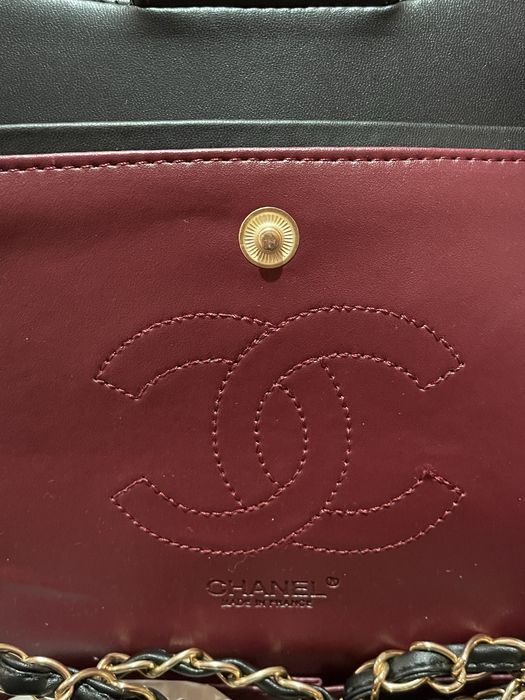 Geanta Chanel neagra 25cm x 15cm