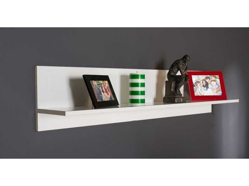 Нова! Етажерка Адоре RAF-11-PP-1 (бял хайглос)