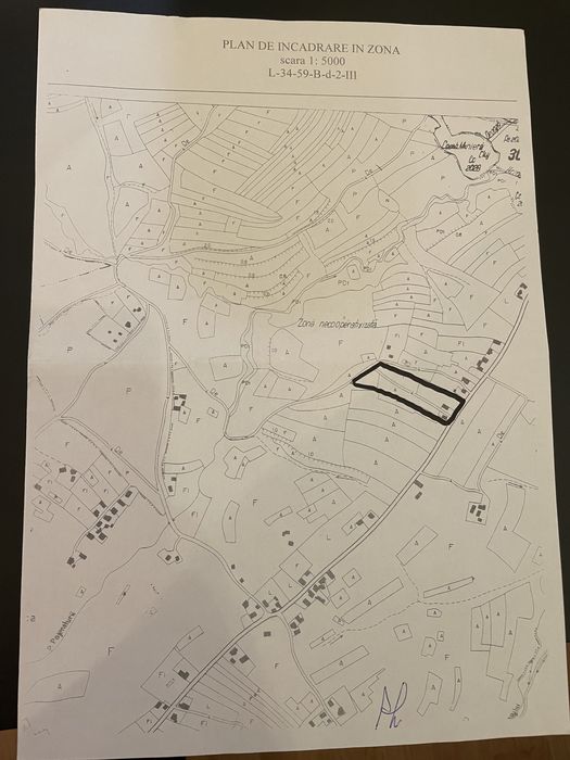 Teren intravilan Masca- Comuna Iara