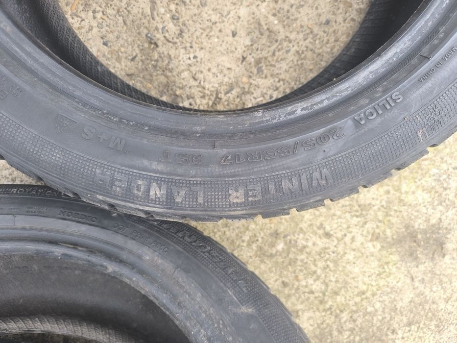 Cauciucuri de iarna M+S 205/55/17