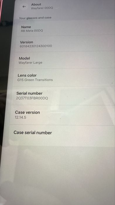 Ray Ban Wayfarer Large