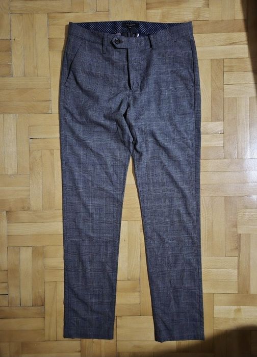 Pantaloni chino Ted Baker, TC8M GT09, Slim Fit Conici, Bărbați - 30R