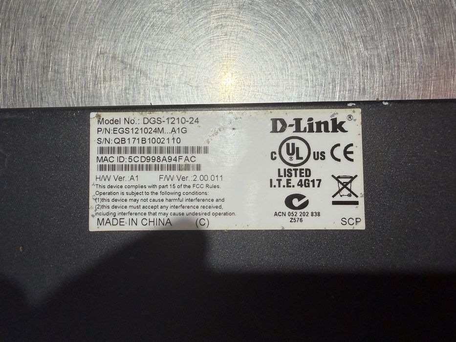 Switch D-Link DGS-1210-24 – 24 Porturi Gigabit + 4 SFP
