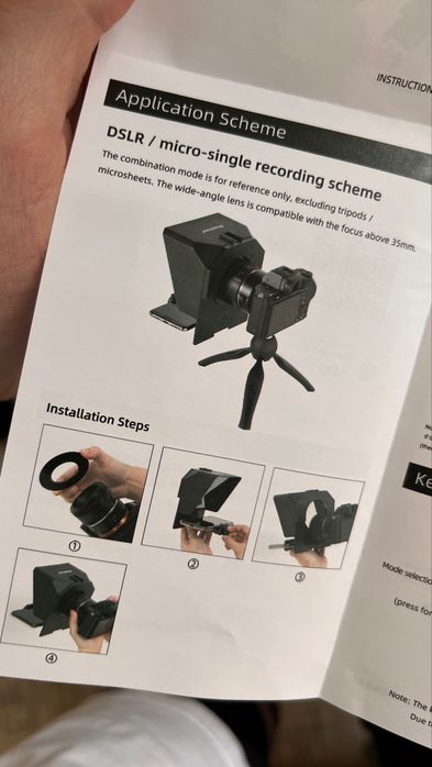 Продам  Суфлер Pronstoor со штативом