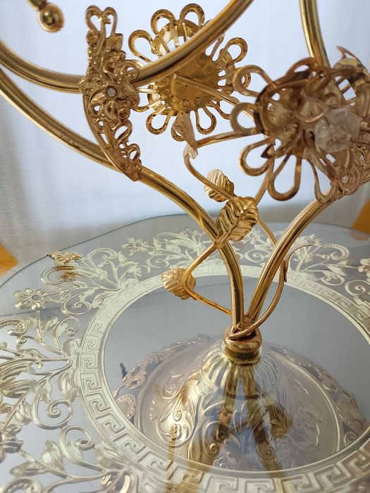 Ярус для конфет стеклянная