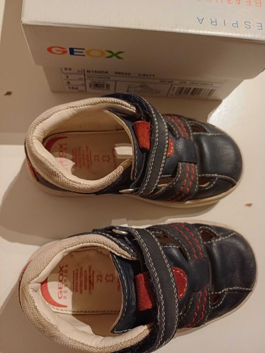 Pantofi piele baieti GEOX