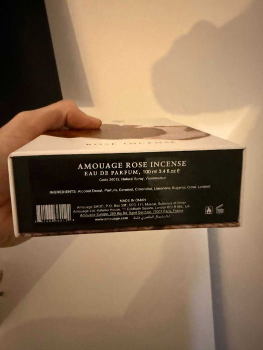 Amouage Library Collection - Rose Incense