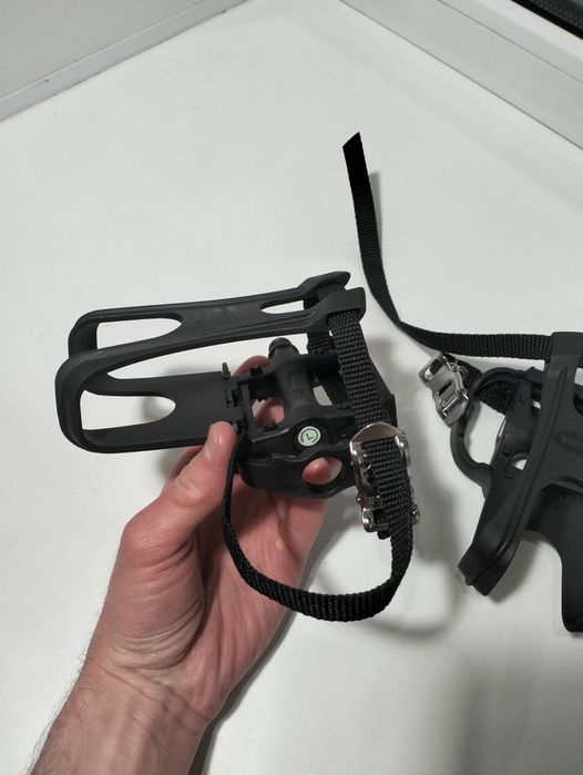 Педали с туклипсами