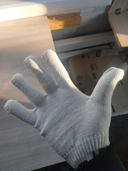 Изготавливаем рабочие Х/б перчатки