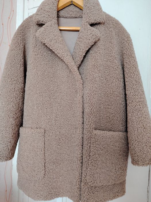 Шубка Тедди, цвет Кемел