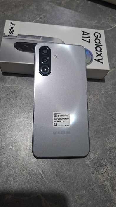 Samsung A17 ideal 3-4 marta zaryadka bogan 6/128 gb karobka bor