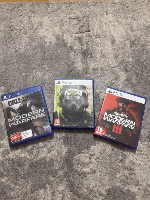 COD Modern Warfare 1,2,3