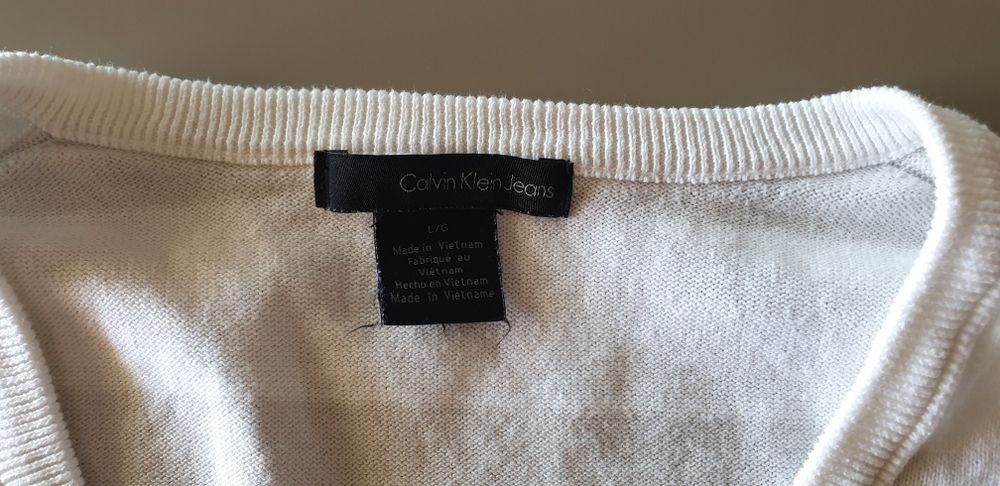 Pulover bărbați Calvin Klein autentic, L, achiziție SUA