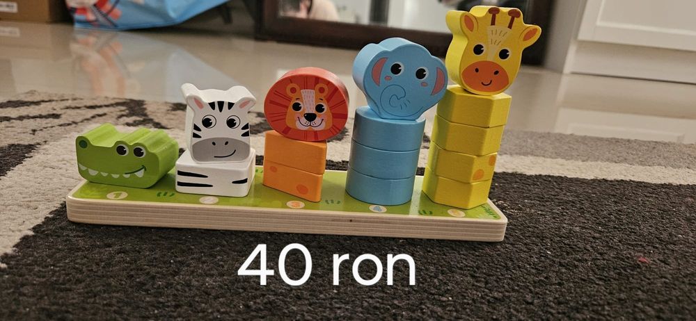 Jucării copii second hand lemn diverse