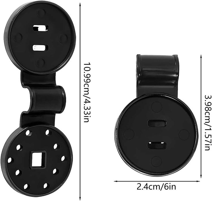 Cleme rigide de fixare plasa de protectie. 25 buc noi ambalate!