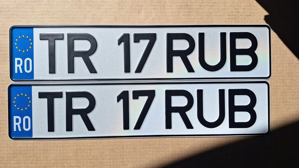 Numere  auto  ornamente