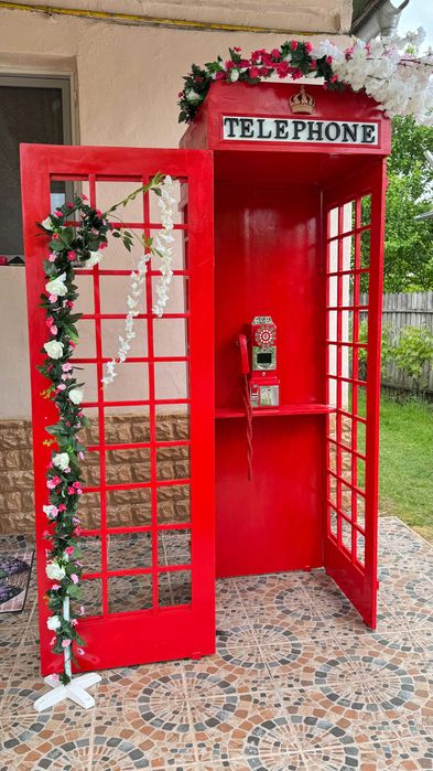 Cabina Londoneza Videoguest book – pentru Evenimente Speciale