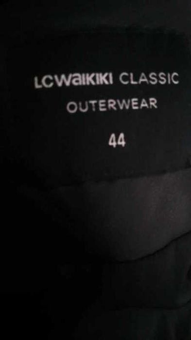 Geacă  din piele ecologică LC Waikiki Classic mărimea  XL - XXL neagră
