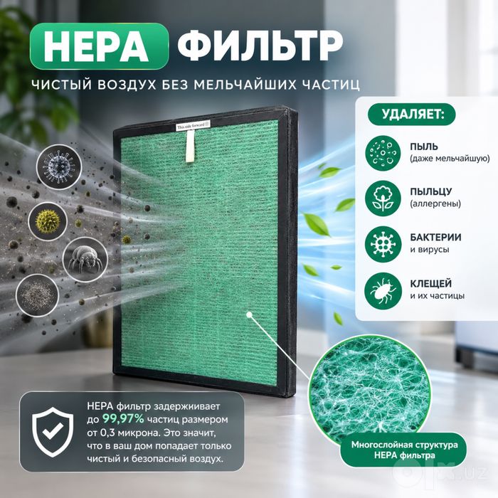 Акция!!! Очиститель и увлажнитель 2в1 плюс комлект фильтров