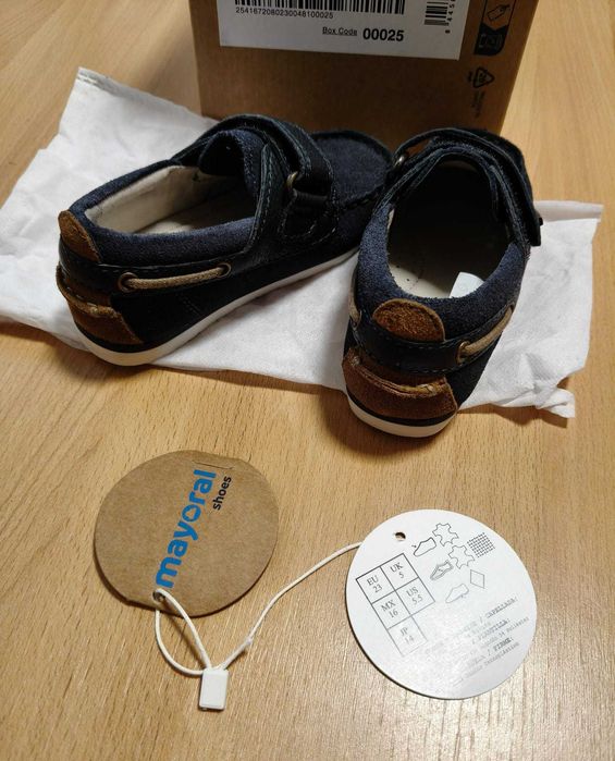 MAYORAL Mocasini Náutico Piele Întoarsă pentru copii - băieți NEPURTAȚI Mărime UE 23 Culoare 80 Bleu-Marin