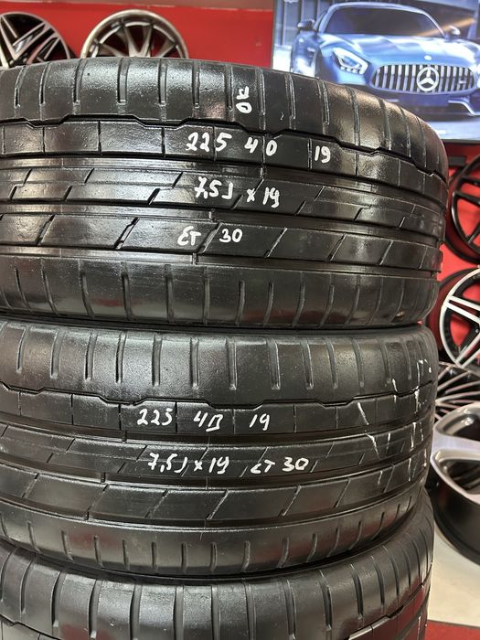 Джанти 19 цола Mercedes A B C W205 206 CLA V Class 225/40/19 255/35/19