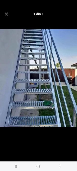 Facem scara zincata la comanda si cum dorit si montaj si transport