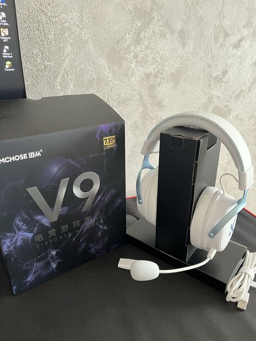 Игровые наушники Mchose v9 pro Wireless