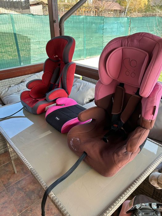 Scaun auto copil roz