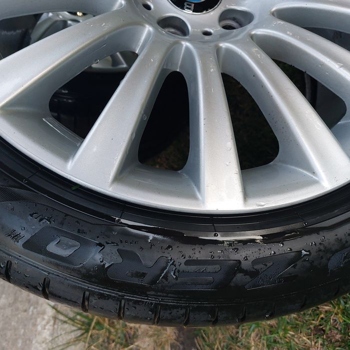 Vand jante BMW  + cauciucuri Pirelli - set complet