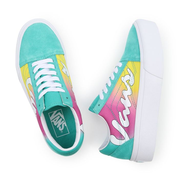Sneakers Vans Old Skool Platform Spring Fade