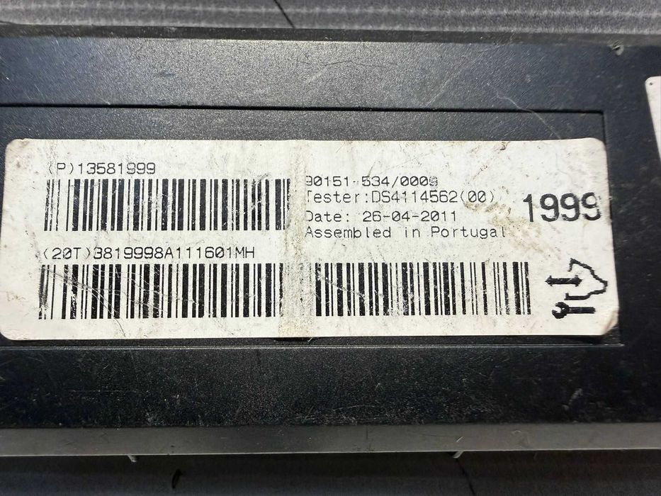 Modul climatizare Opel Astra J 13581999 2011 / [2010-2015] / (5B3)