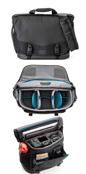 Tenba DNA 13 DSLR Messenger Geanta Foto Negru