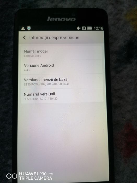 Vând Telefon Lenovo S850