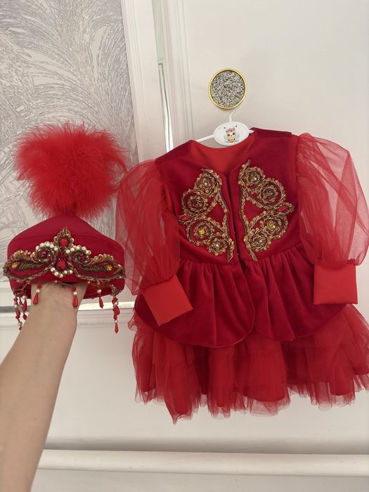 1,2 жасқа қазақша көйлек