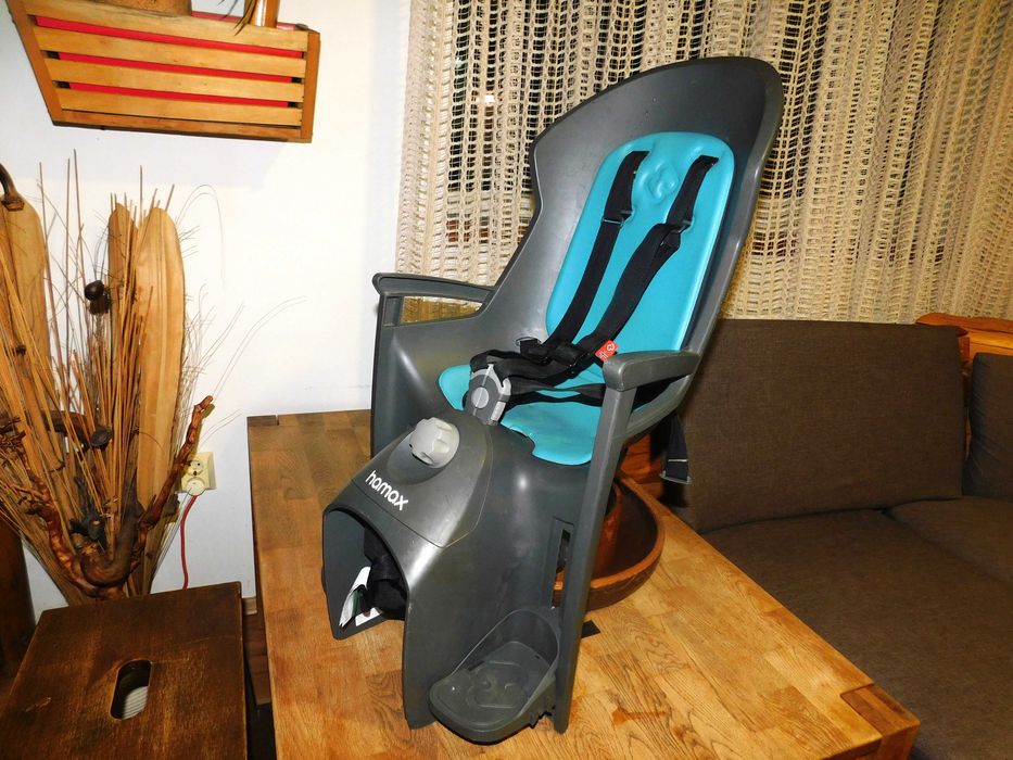 Scaun de bicicleta pentru copii Hamax, spatar reglabil, amortizare