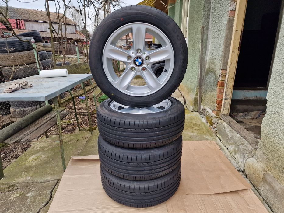 205 55 R 16 jante aliaje cu cauciucuri de vara DOT 2021 ~ 5 x 120 ET44