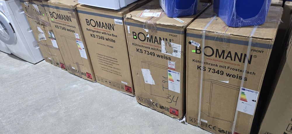 А+ Нов малък хладилник с вътрешна камера Bomann