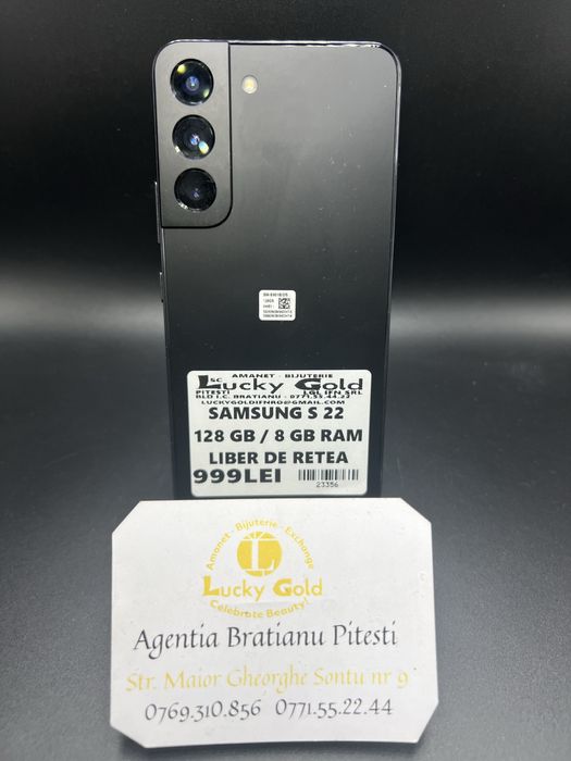 Samsung S22 128gb 8gb Ram cod produs 23356