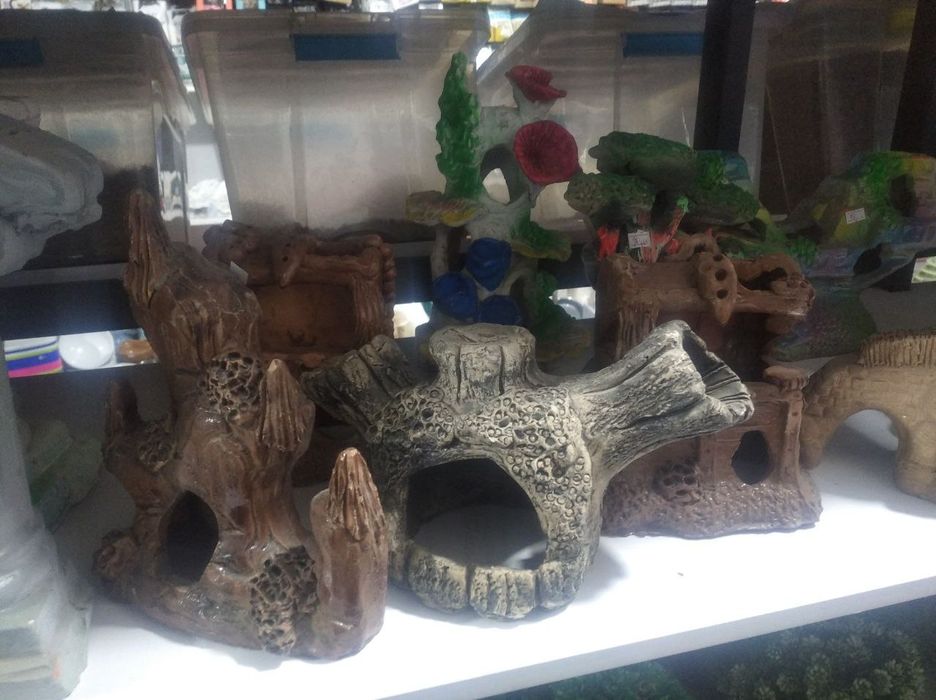 Аквариум овальные