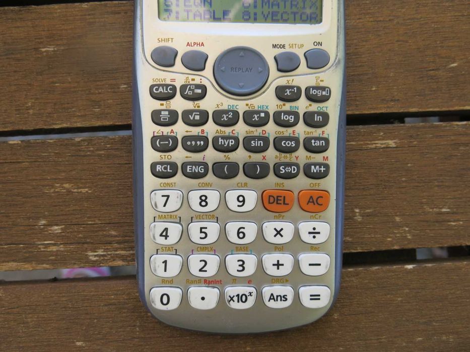 Научен калкулатор Casio fx-570ES PLUS, 417 функции
