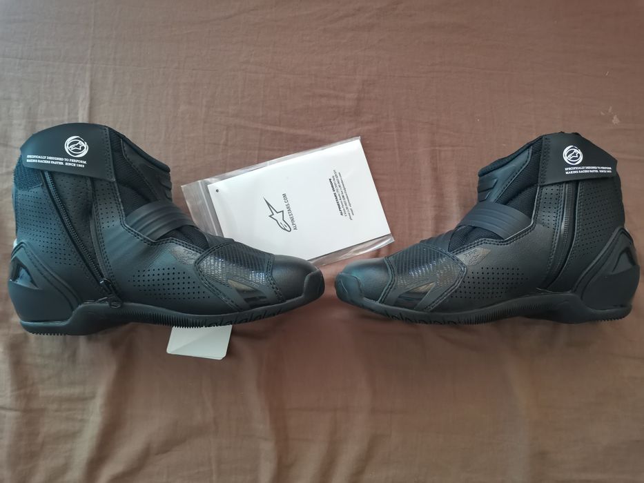 Кожени боти за мотор Alpinestars SMX-1 R V2 Vented