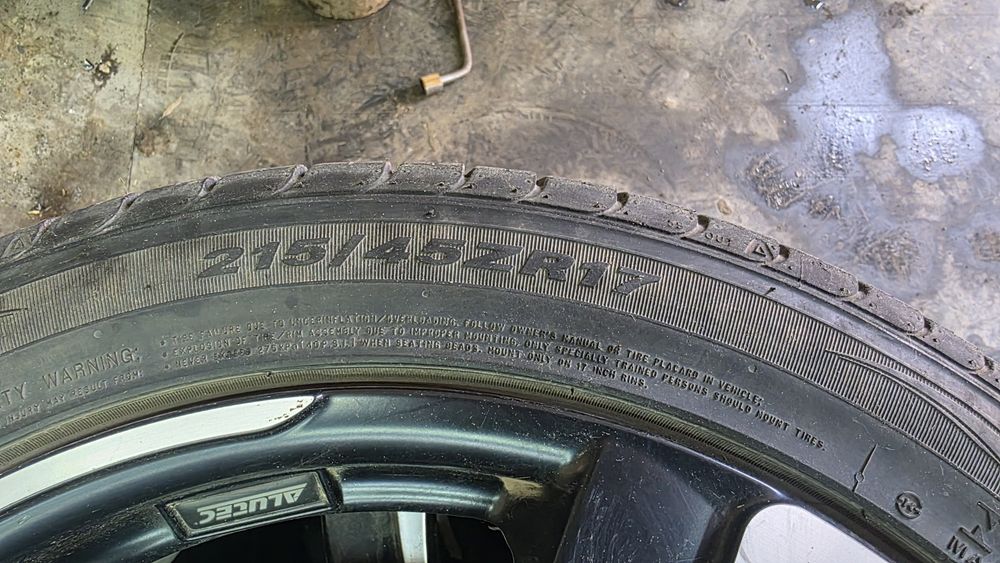 Диски r17 4.100 ваз немцы резина