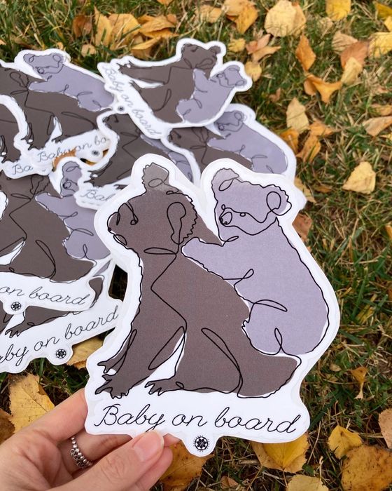 Стикери бебе в колата / baby on board
