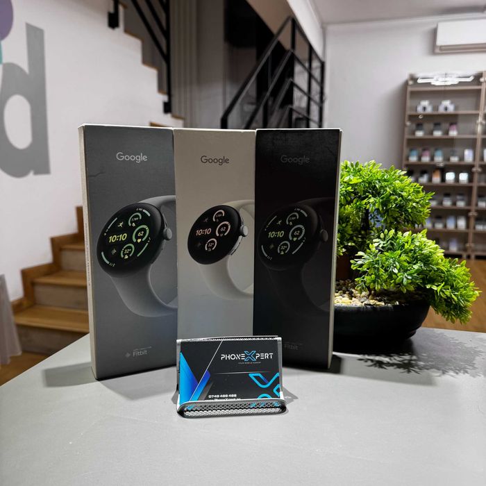 Magazin Phonexpert - Google Pixel Watch 3 45MM Wi-fi Nou Obsidian