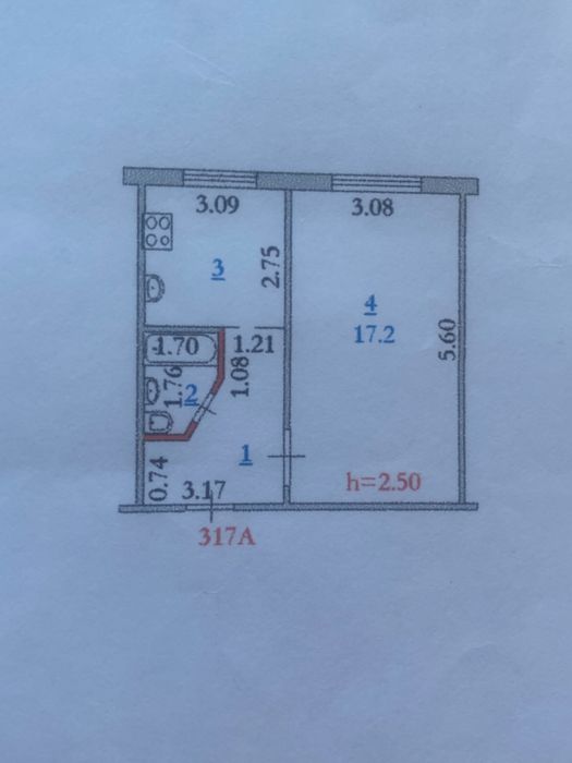 Квартира в мсо 1 комнатная
