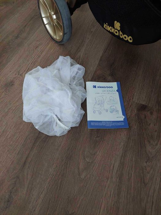 Бебешка количка Kikka Boo 3 в 1 Vicenza Premium Beige