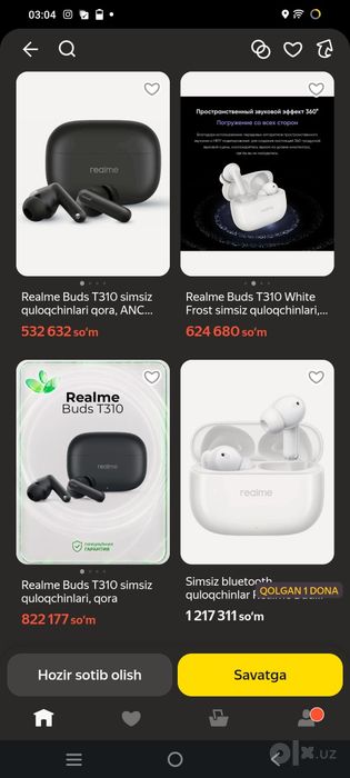 Realme buds T310