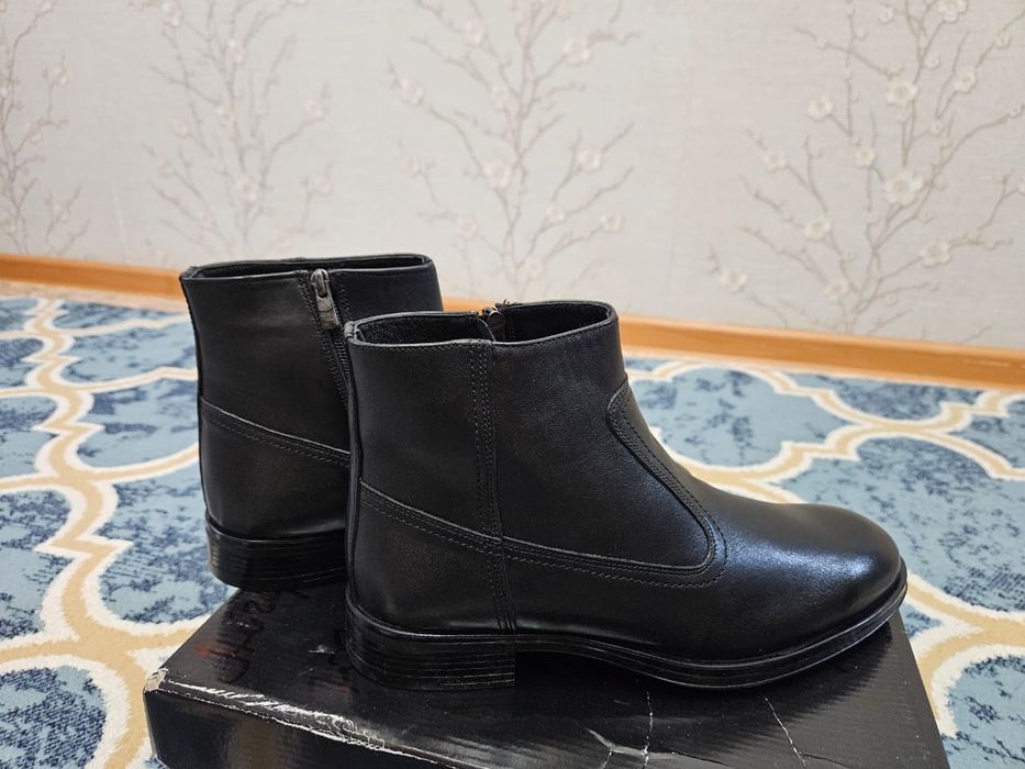 Сапоги   зимние мужские кожанные пр-во Турция