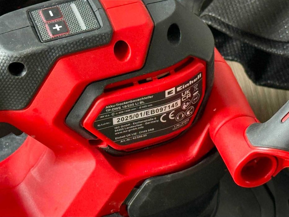 Slefuitor de pereti Einhell Professional TP-DWS 18/225 DEFECT